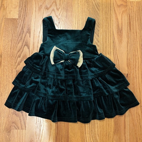 Baby/Toddler Girl Blueberi Boulevard Velvet jumper and top set! 12M - worn once! - Picture 4 of 8